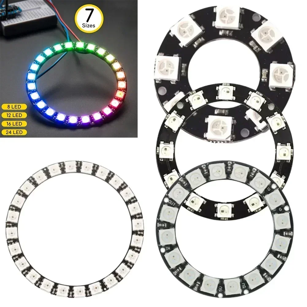 Neopixel - 5V LEDs Ring indywidualny adresowalny RGB