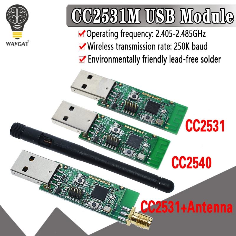 Zigbee Cc2531 - Zigbee-CC2531, CC2540, sniffer, bezprzewodowy moduł do