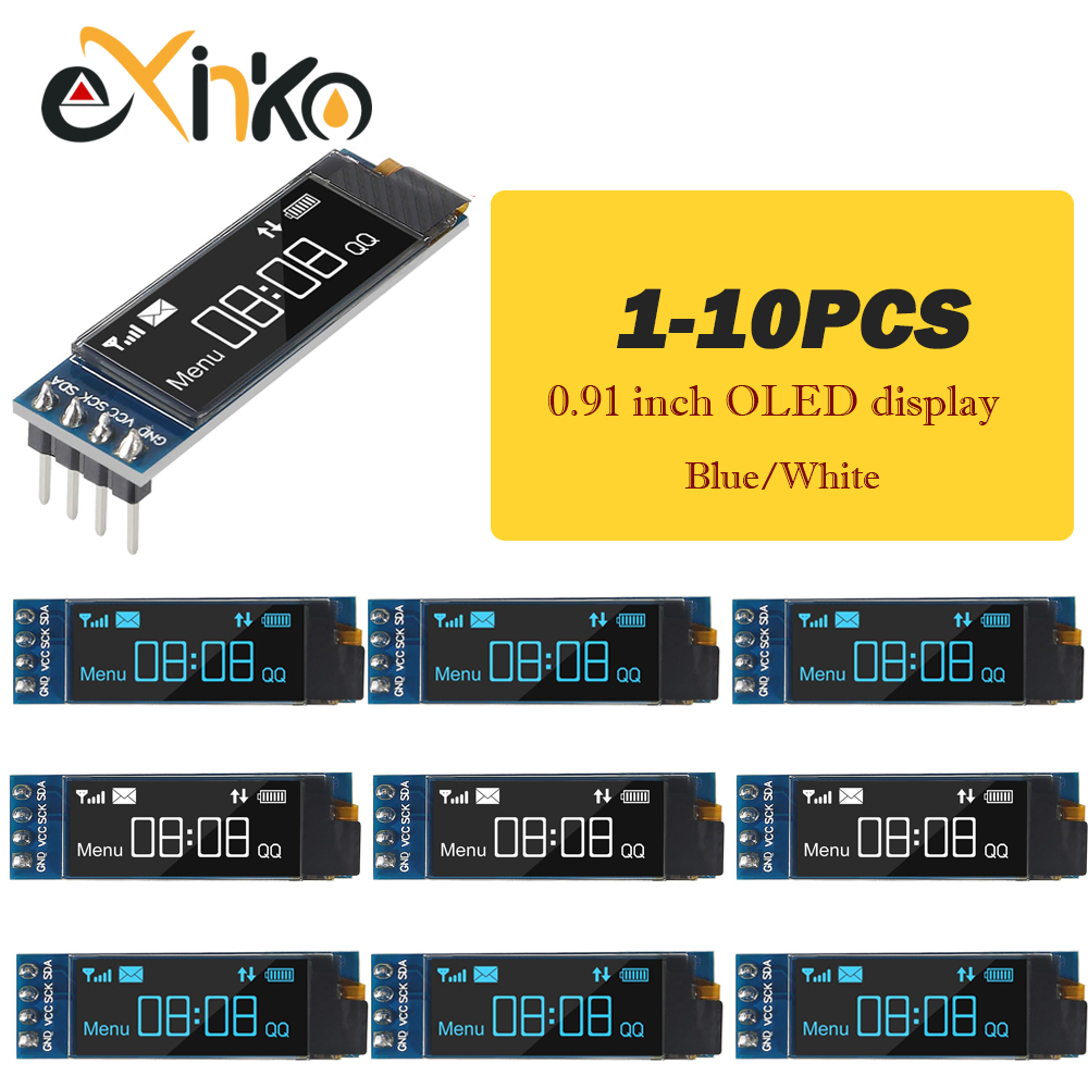 1-10 szt. 0,91-calowy moduł wy – Oled Display 0.96 recenzja i cena