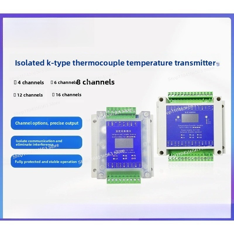 Wielokanałowy przetwornik temp – Thermocouple Module K Type recenzja i cena