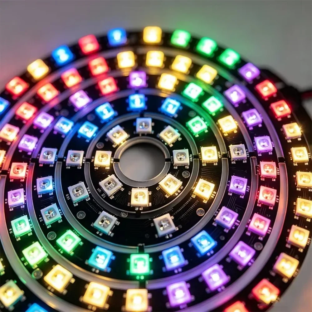 Pierścień LED WS2812B, 8/12/16 – Ws2812B Strip 5V recenzja i cena