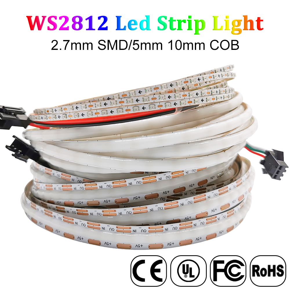 DC5V 12V WS2812 indywidualnie  – Neopixel recenzja i cena