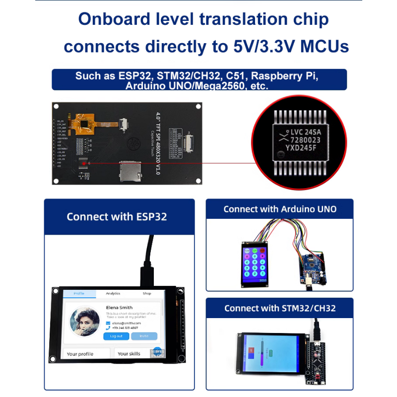 4,0-calowy moduł 320X480 SPI T – Tft Display 2.4 recenzja i cena