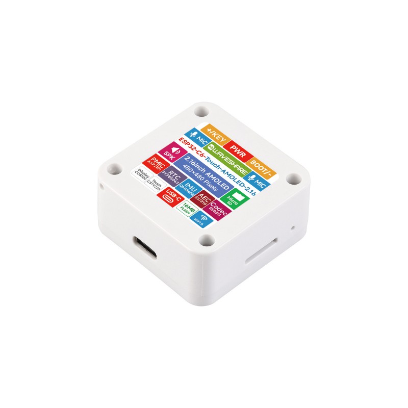 ESP32-C6 2,16-calowy wyświetla – Microphone Module recenzja i cena