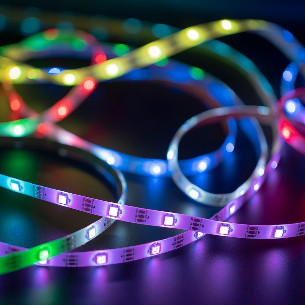 5 m taśmy LED WS2812B, taśma L – Ws2812B Strip 5V recenzja i cena