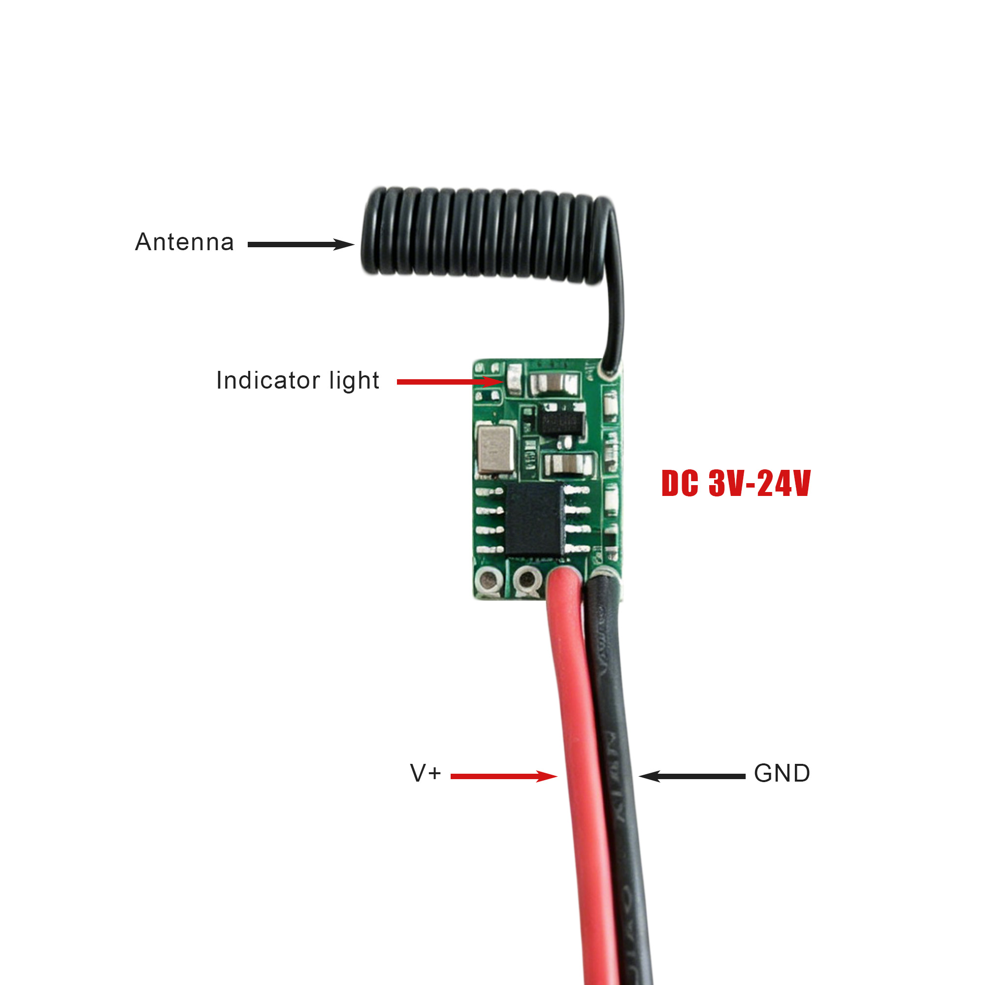 Moduł nadajnika RF 433.92MHz 3 – Ir Remote Module recenzja i cena