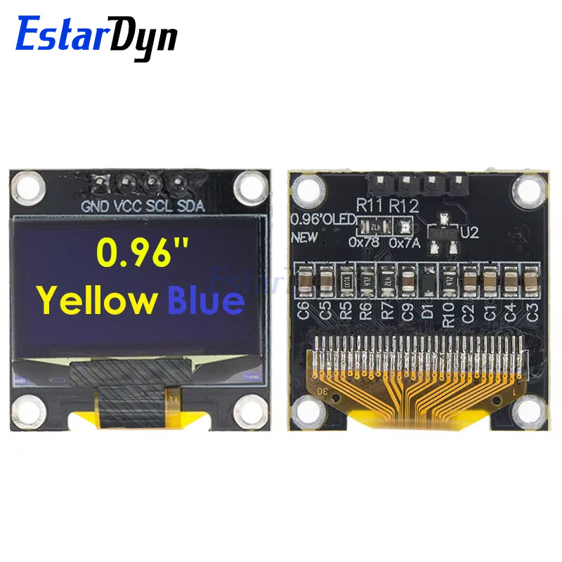 0.96 cala IIC SPI Serial 7/4Pi – Oled Display 0.96 recenzja i cena