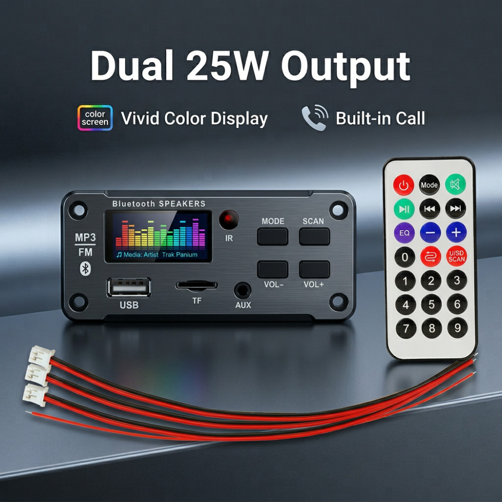 Wzmacniacz 50W Bluetooth MP3 W – Joystick Module recenzja i cena