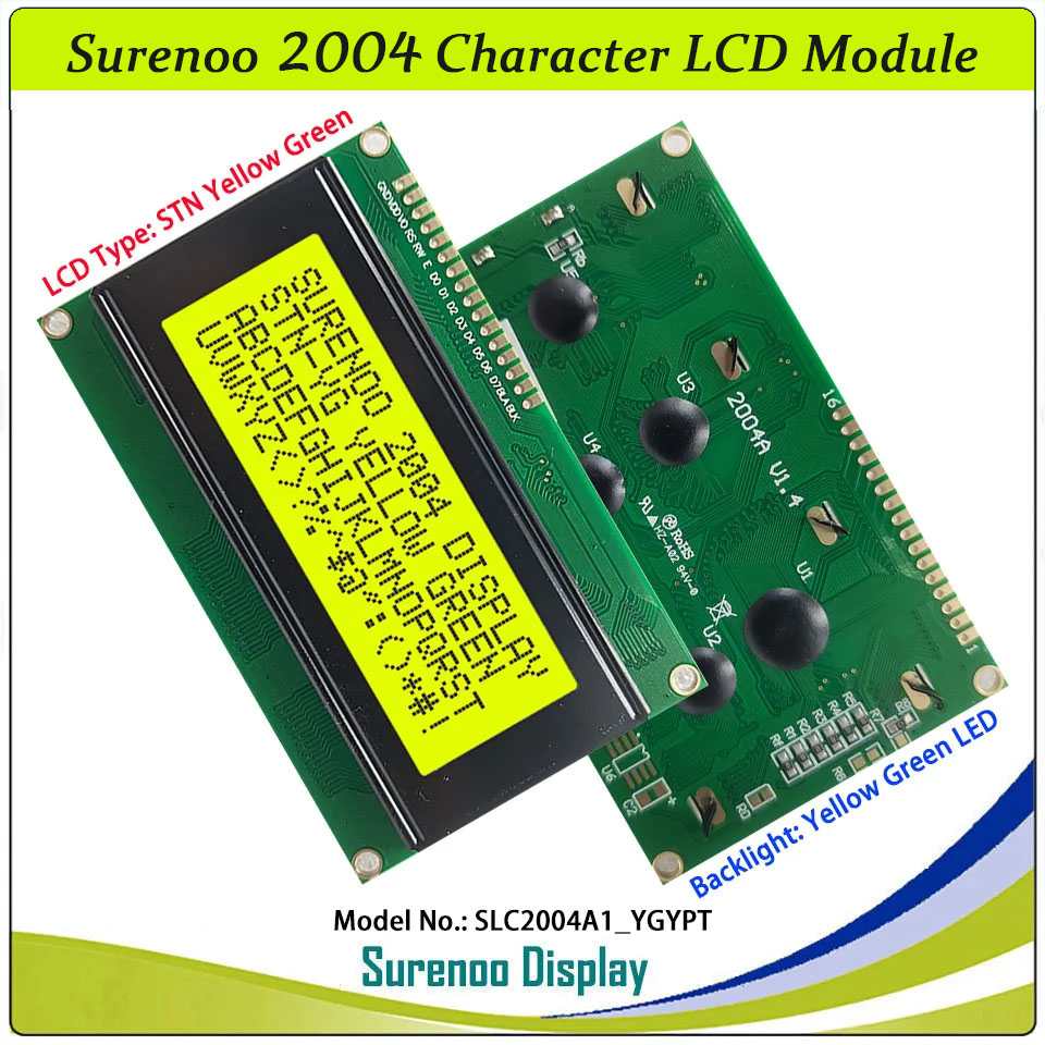 Surenoo 204 20X4 2004 znakowy  – Lcd 1602 recenzja i cena